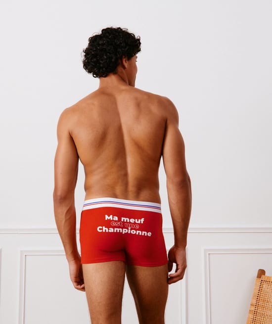Cotton boxer shorts;