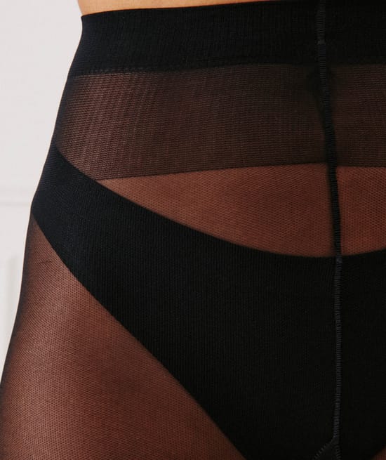 20 denier sheer tights;