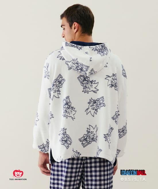 Plaid sweater Dragon Ball;