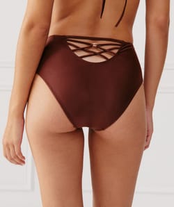 Culotte taille haute - bas de maillot de bain;