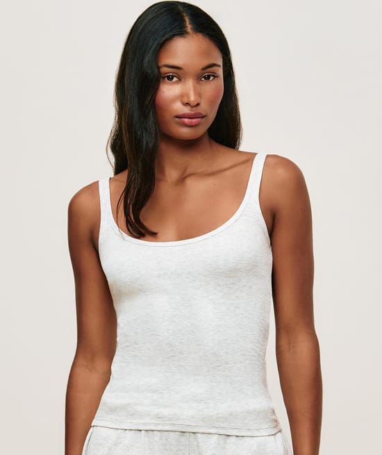 D&eacute;bardeur en jersey c&ocirc;tel&eacute;;