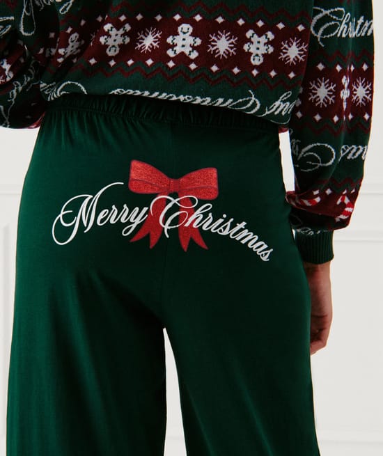 Jersey trousers ;