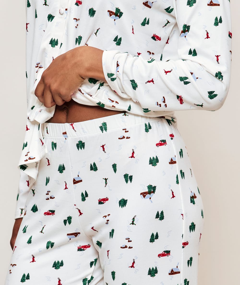 Ensemble de pyjama jersey à motifs;