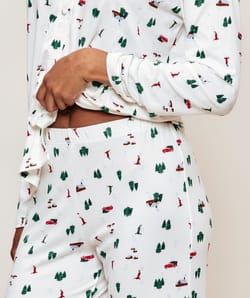 Ensemble de pyjama jersey à motifs;