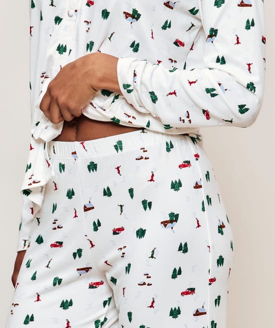 Ensemble de pyjama jersey à motifs;
