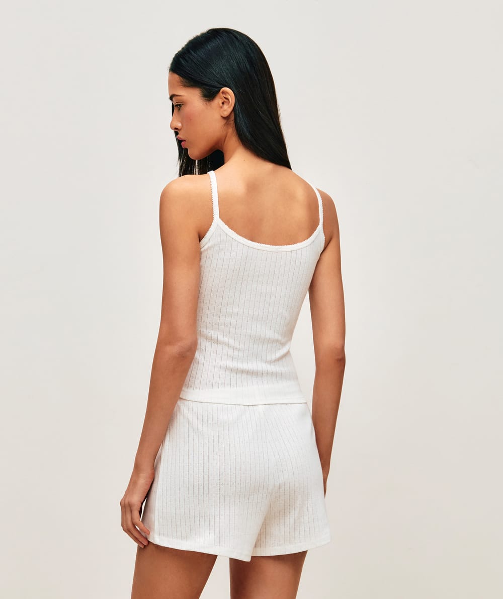 Pointelle Shorts;
