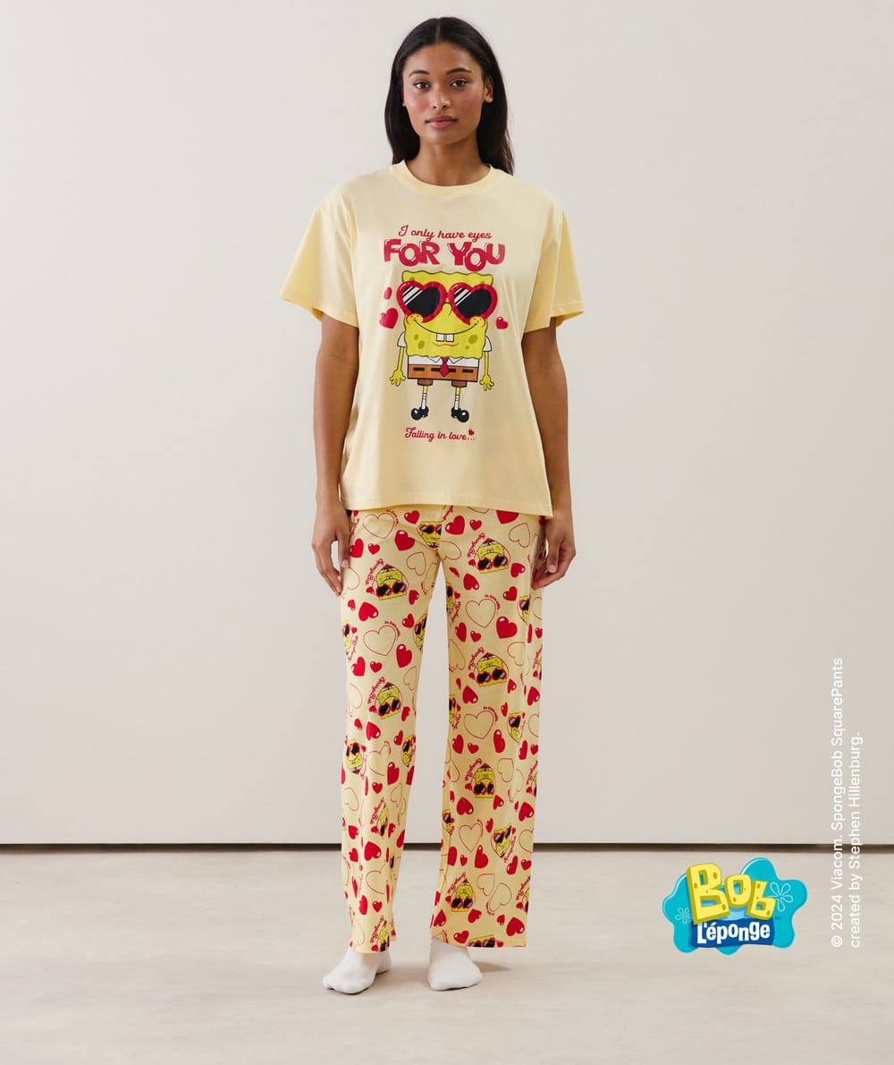 Pantalon en jersey Bob L'éponge -In love with… -;