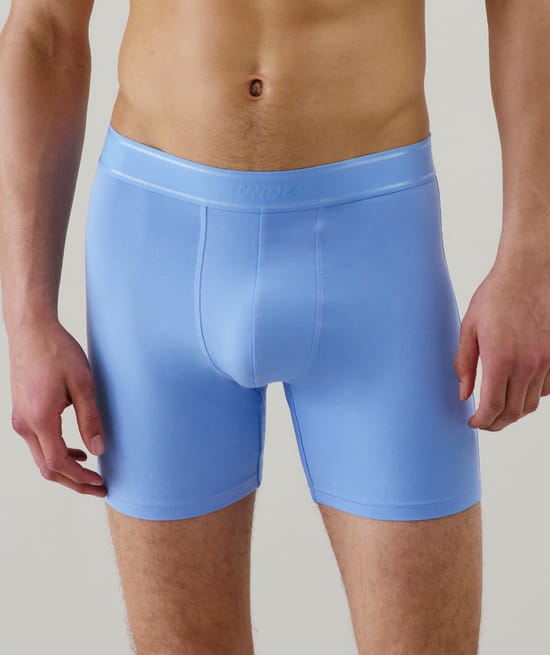 Boxer long en microfibre;