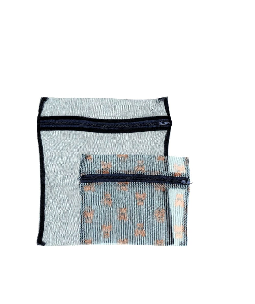 Lot de 2 sacs de lavage motifs oursons;