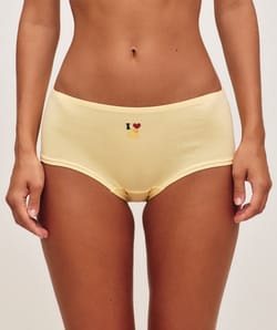 Set of 3 cotton patterned shorts;