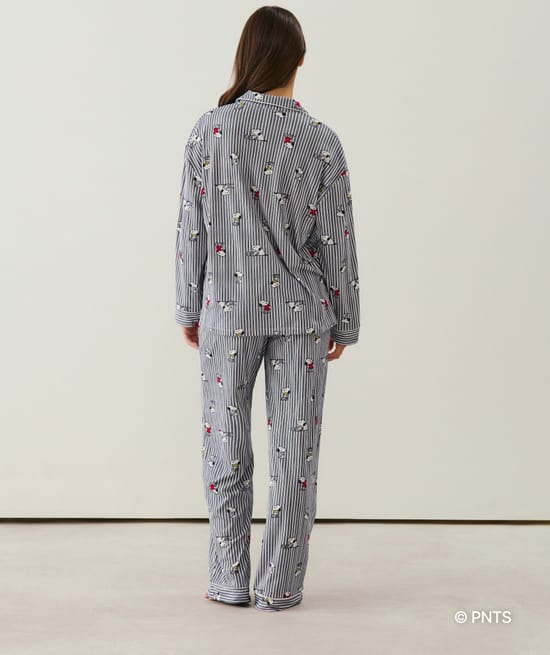 Pantalón de jersey Snoopy;