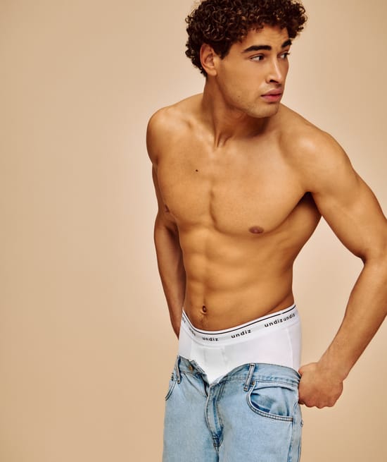 Cotton boxer shorts;