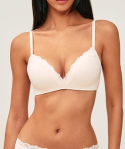 Microfiber push-up bra;