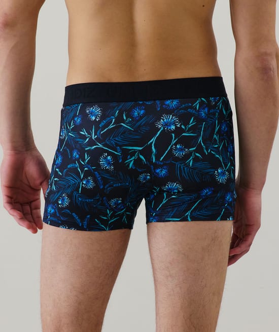 Boxer shorts with pattern;