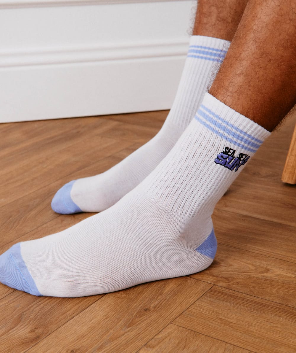 Chaussettes en coton;