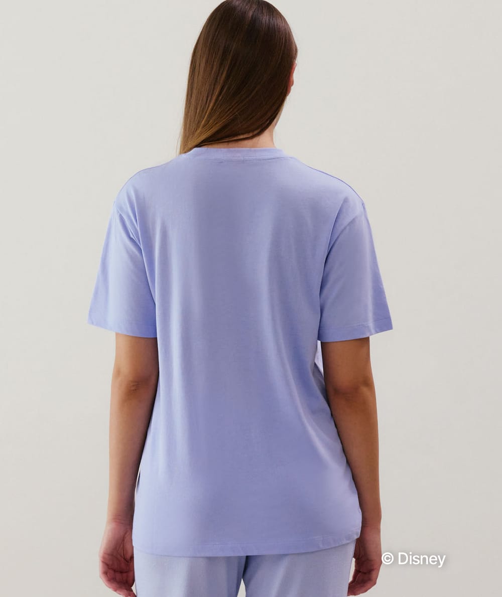 Top en jersey Marie bleu;