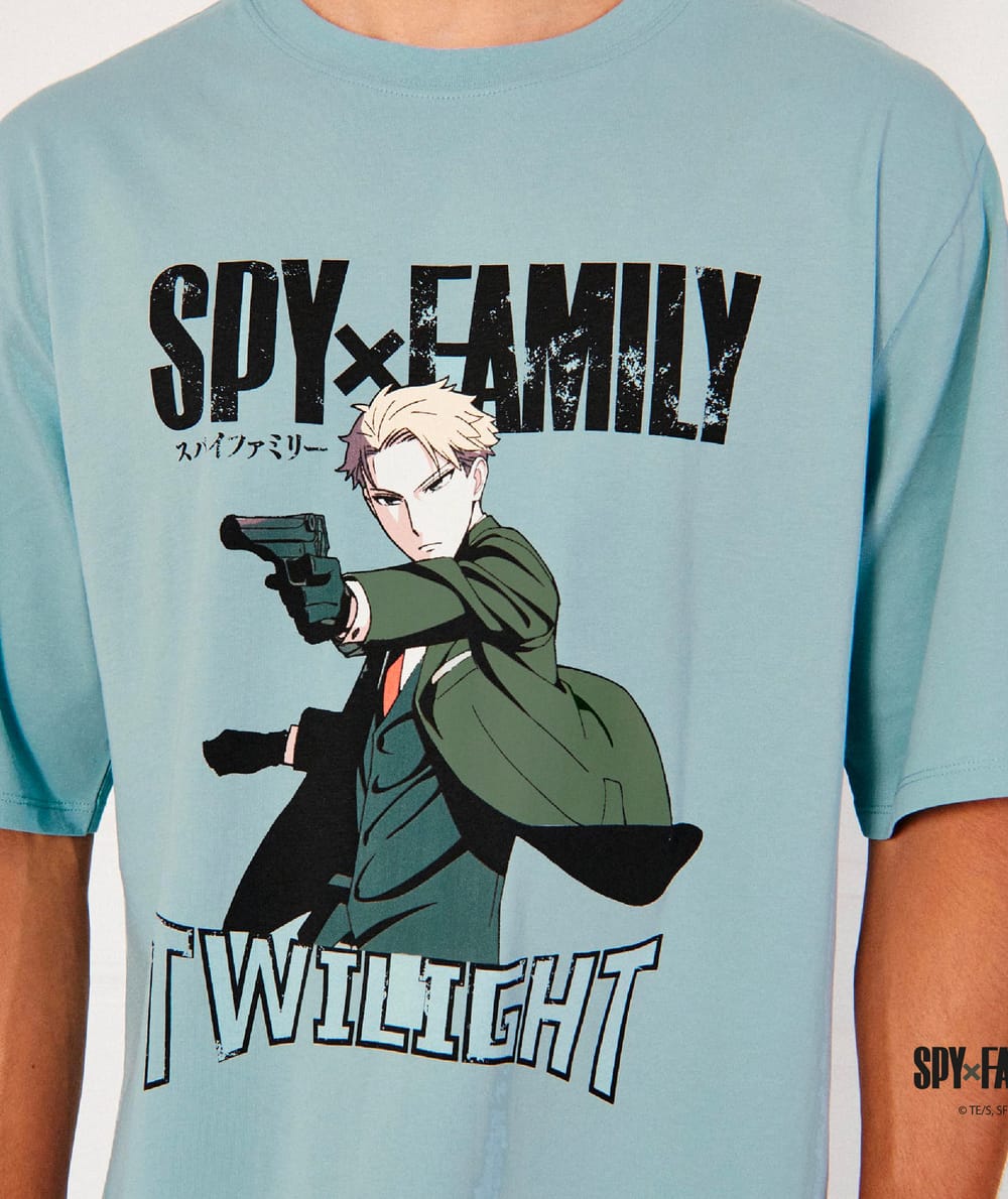 Spy Family cotton T-shirt;