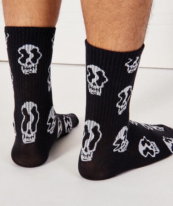 Chaussettes à motifs;