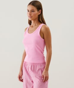 Camiseta de tirantes de jersey;