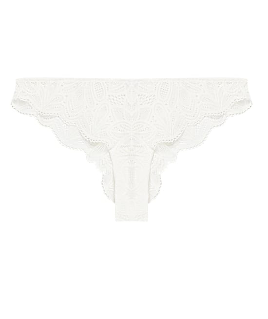 Lace tanga brief;