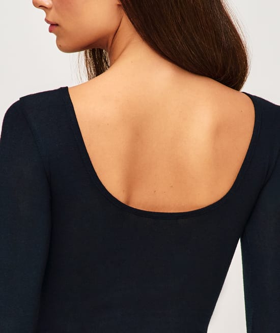 Long sleeve bodysuit;