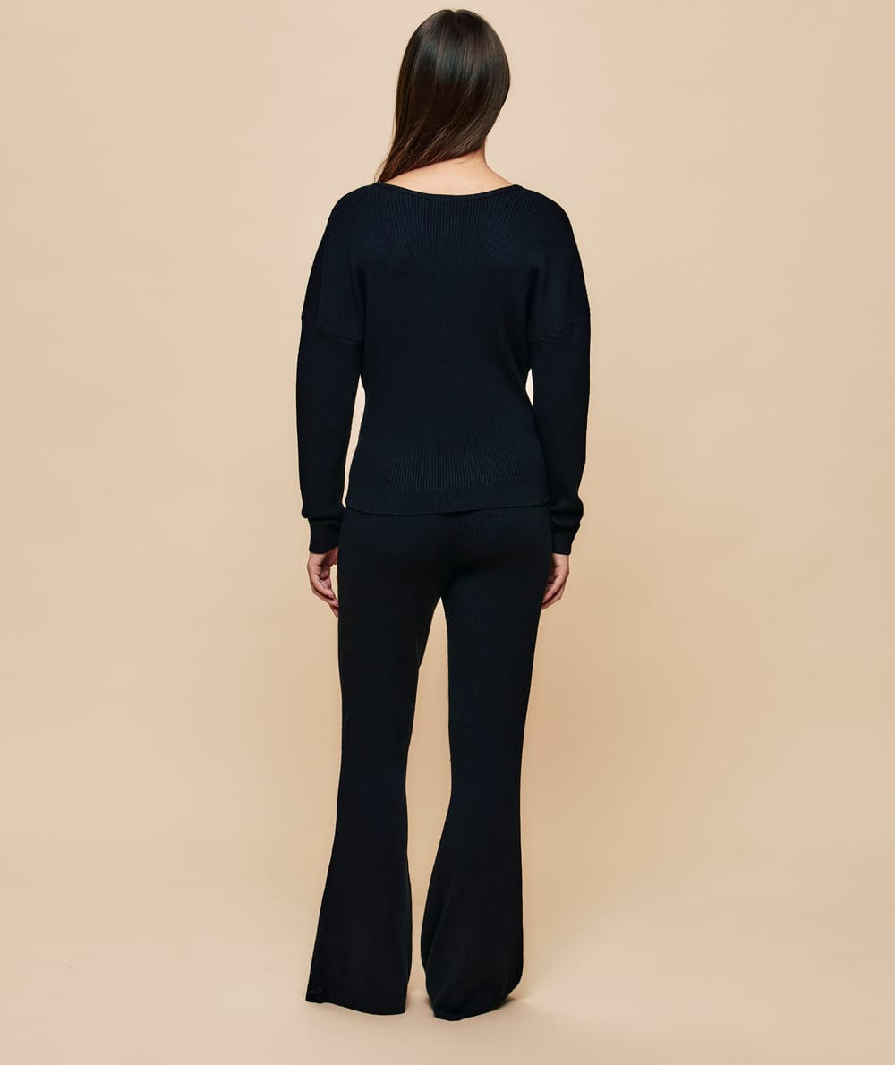 Cardigan en maille c&ocirc;tel&eacute;e;