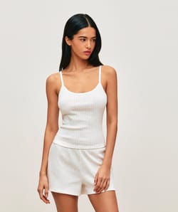 Pointelle Shorts;