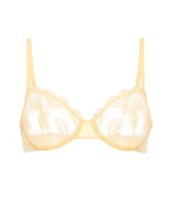 Sujetador balconette con bordados;