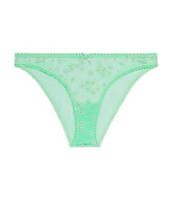 Culotte en tulle avec broderies;