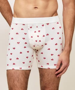 Cotton boxer shorts;