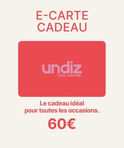 Carte Cadeau D&eacute;mat&eacute;rialis&eacute;e - 60 &euro;;