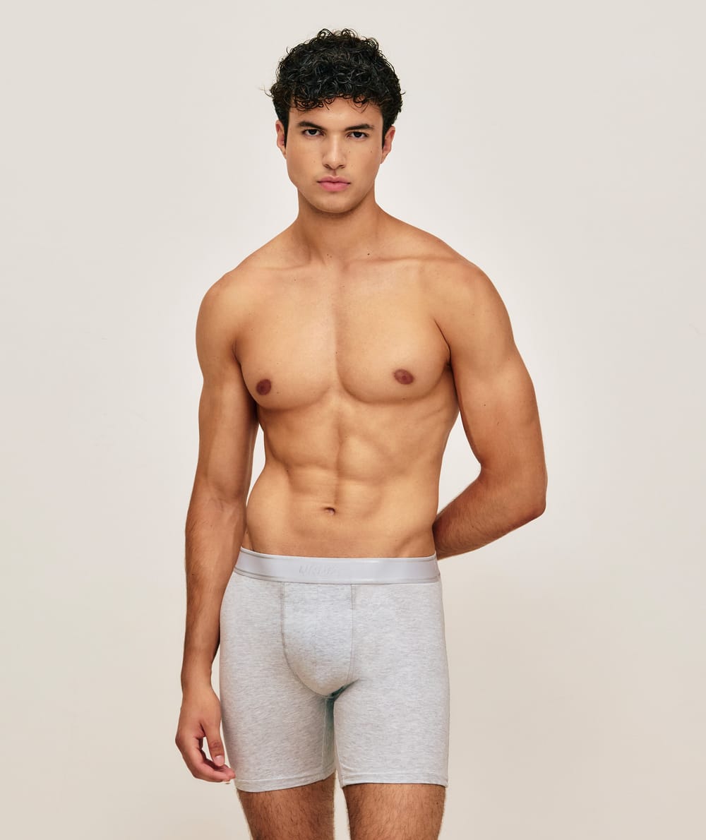 Boxer long en coton;