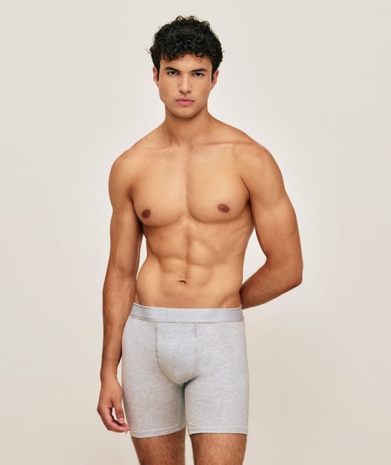 Long cotton boxer;