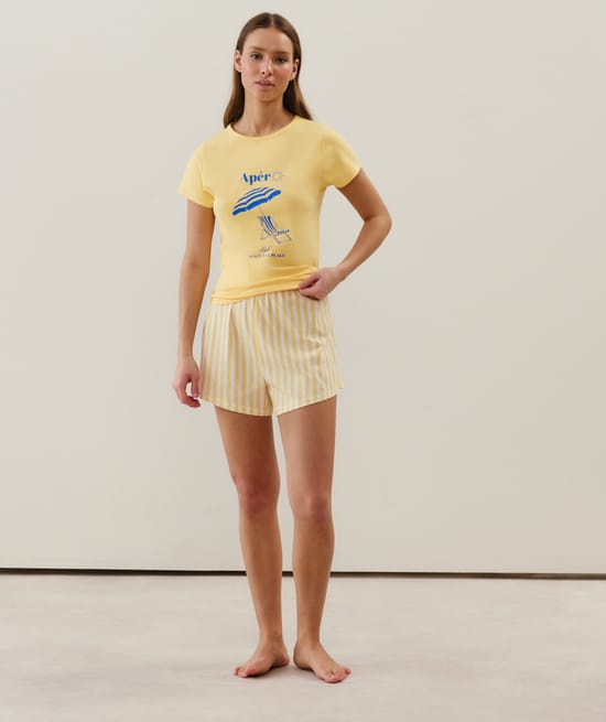 Pyjama set in jersey;