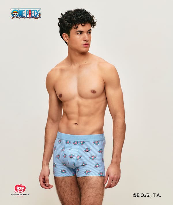 One Piece cotton boxer;