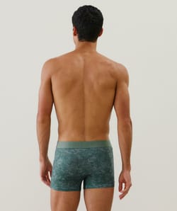 Boxer à motifs en coton;