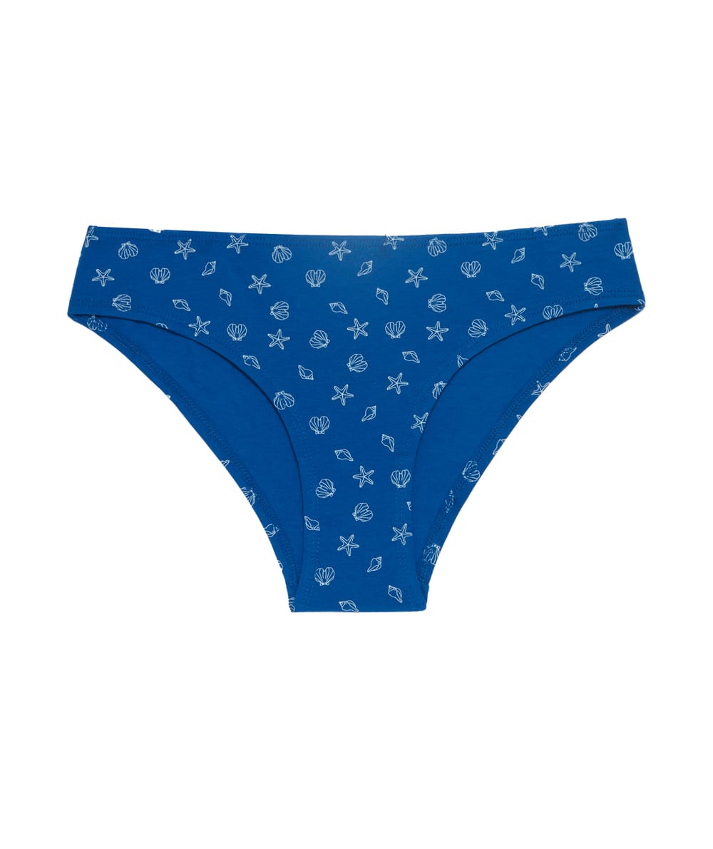 Pack of 3 briefs with nautical patterns;