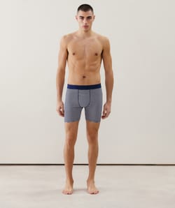 Bóxer largo de algodón;