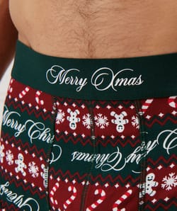 Coffret boxer court en jersey;