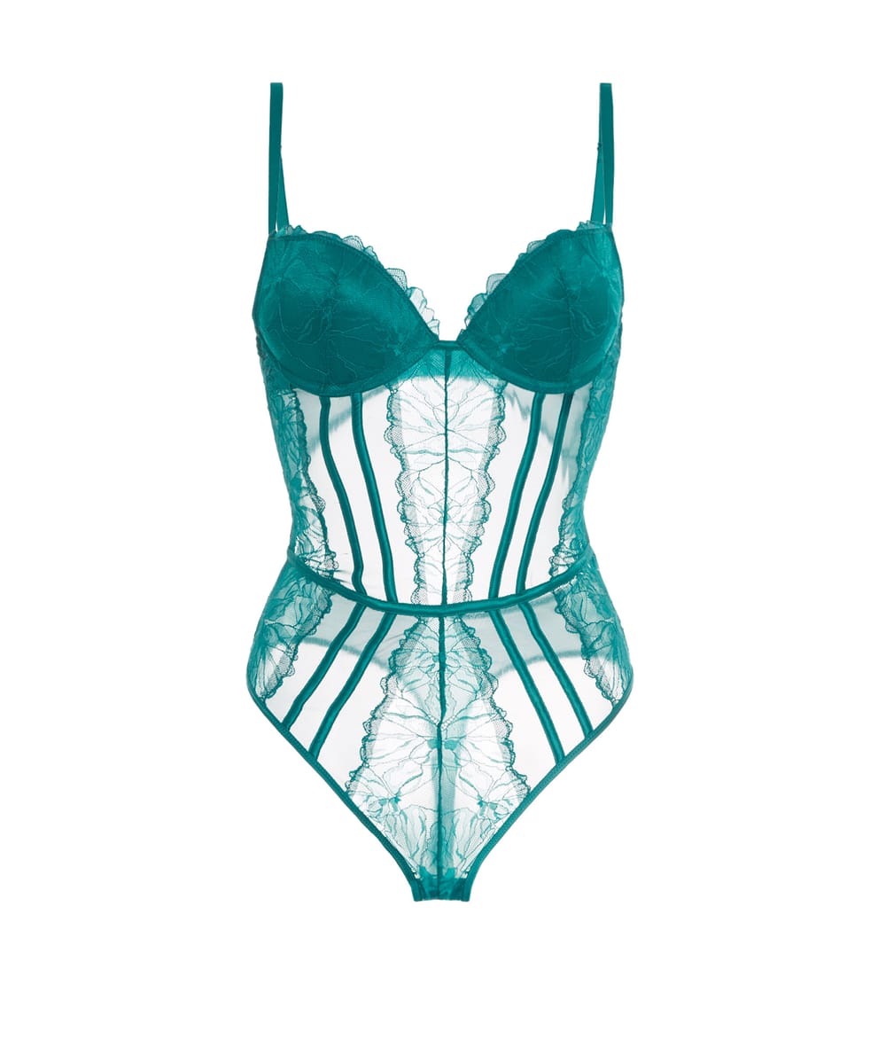 Body push-up en dentelle;