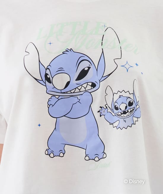 Top en jersey Stitch -Little Monster -;