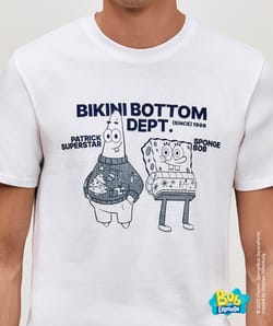 Bob and Patrick t-shirt and boxer set;