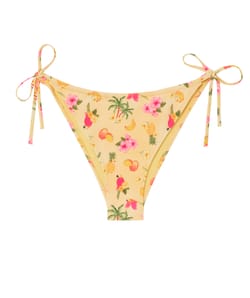 tropical printed bikini swimsuit;