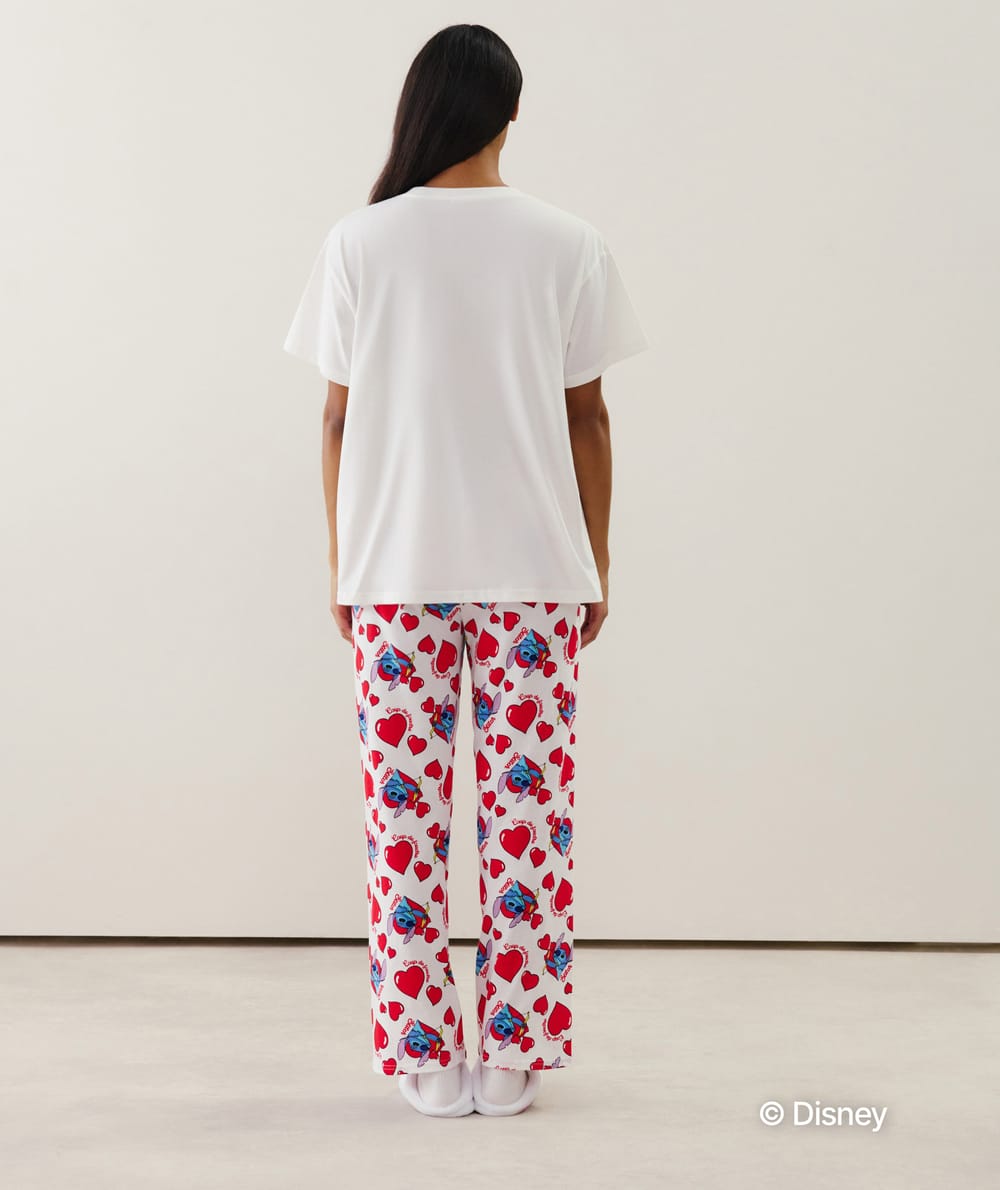 Pantalon en jersey Stitch -Coup de foudre -;
