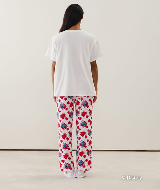 Pantalon en jersey Stitch -Coup de foudre -;