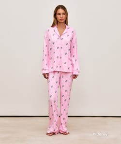 Printed Panpan Jersey Pants;