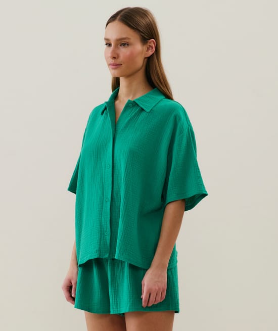 Chemise en coton;