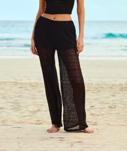 Pantalon en crochet;