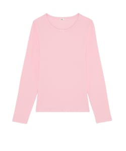 Ribbed jersey T-shirt;