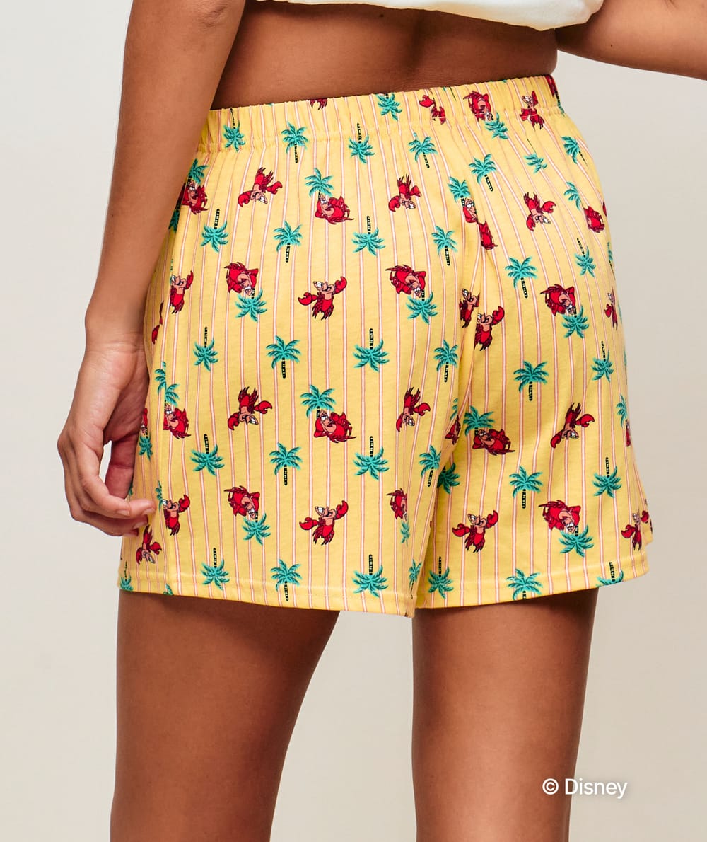 S&eacute;bastien the crab printed pajama set;